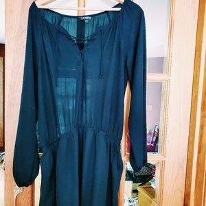 M Sheer Express Mini Dress